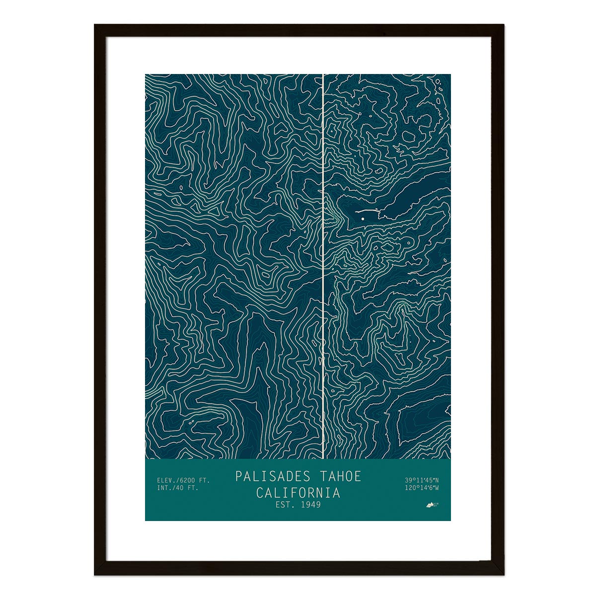 Palisades Tahoe, California - Muir Way - TOPO Series