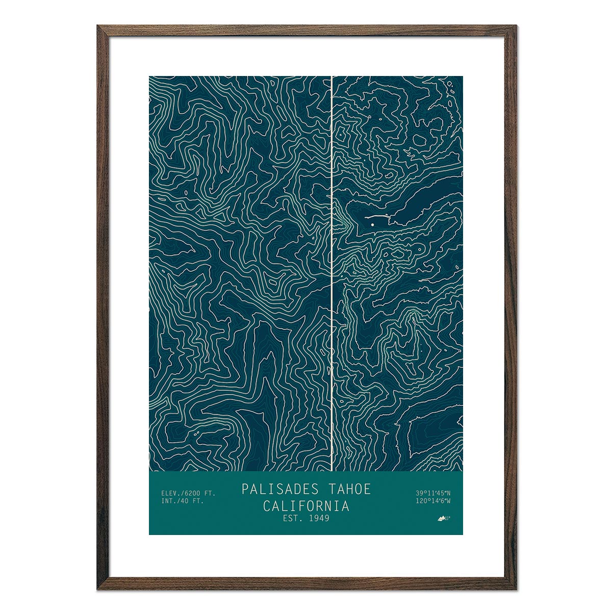 Palisades Tahoe, California - Muir Way - TOPO Series