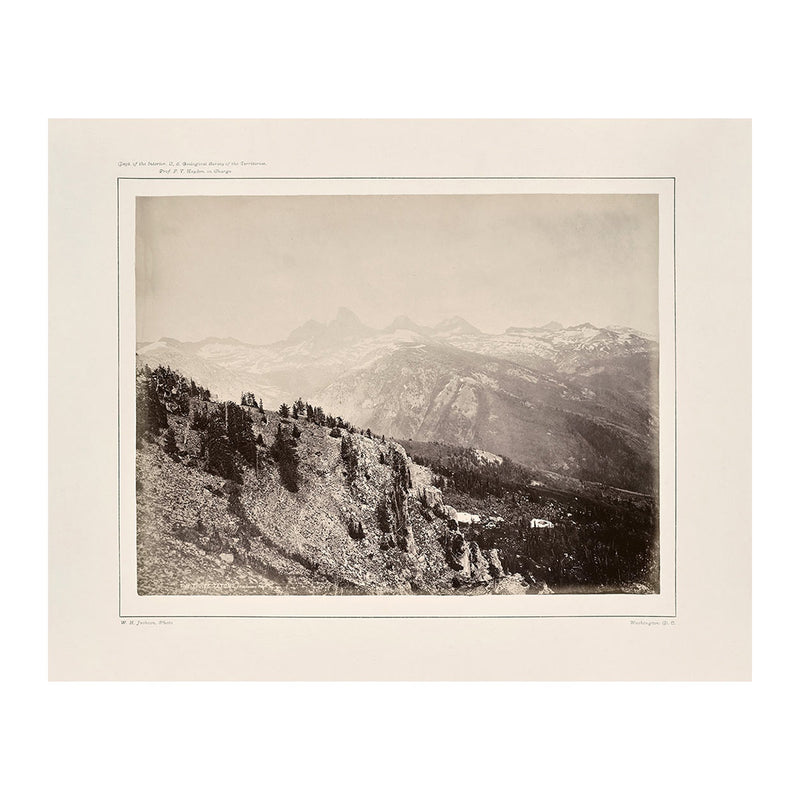 Photograph of Panoramic View of The Teton Range