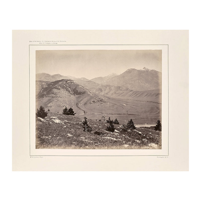 Photograph of Panoramic View of Yellowstone Valley No. 1