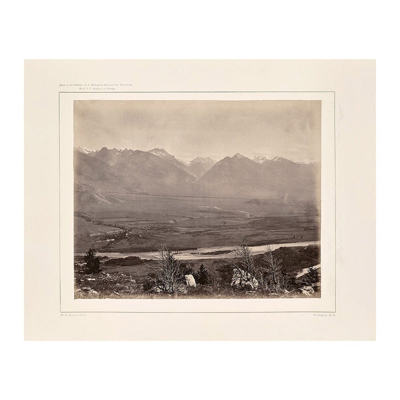 Panoramic View of Yellowstone Valley No. 2, Yellowstone 1873 - Muir Way - Photograph