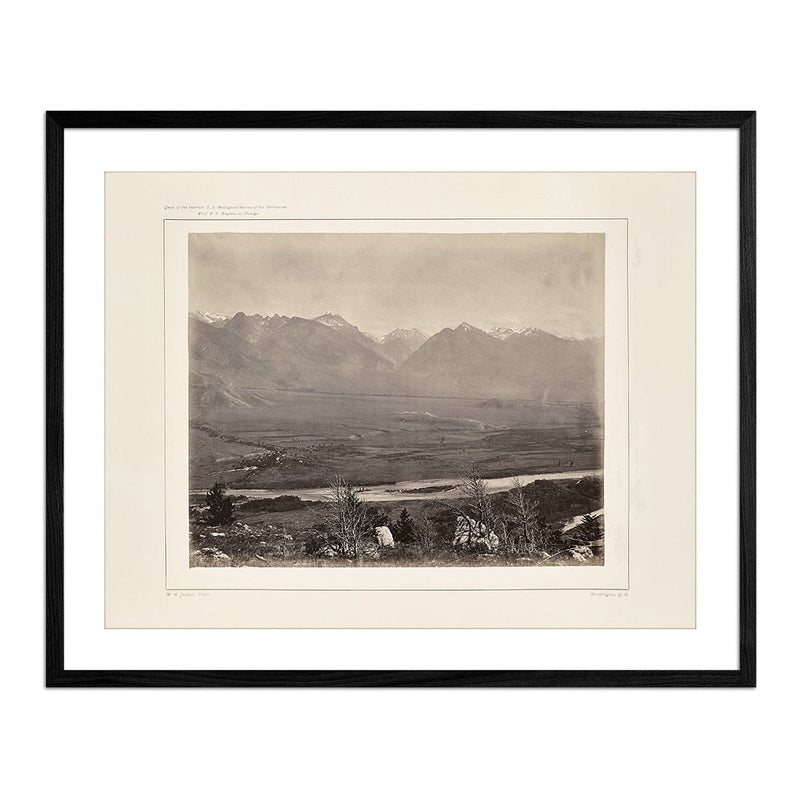 Panoramic View of Yellowstone Valley No. 2, Yellowstone 1873 - Muir Way - Photograph