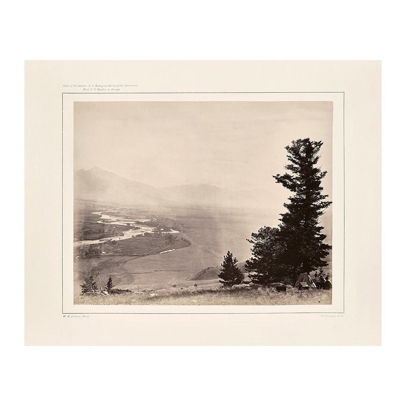 Photograph of Panoramic View of Yellowstone Valley No. 3