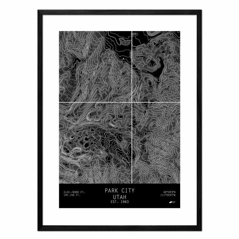 Park City, Utah - Muir Way - TOPO Series