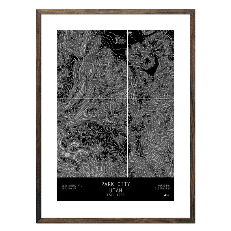Park City, Utah - Muir Way - TOPO Series