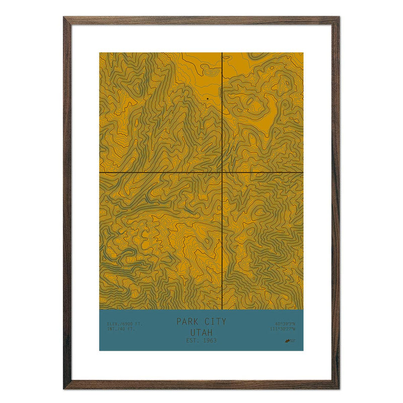 Park City, Utah - Muir Way - TOPO Series