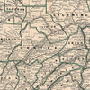 Pennsylvania 1883 Map