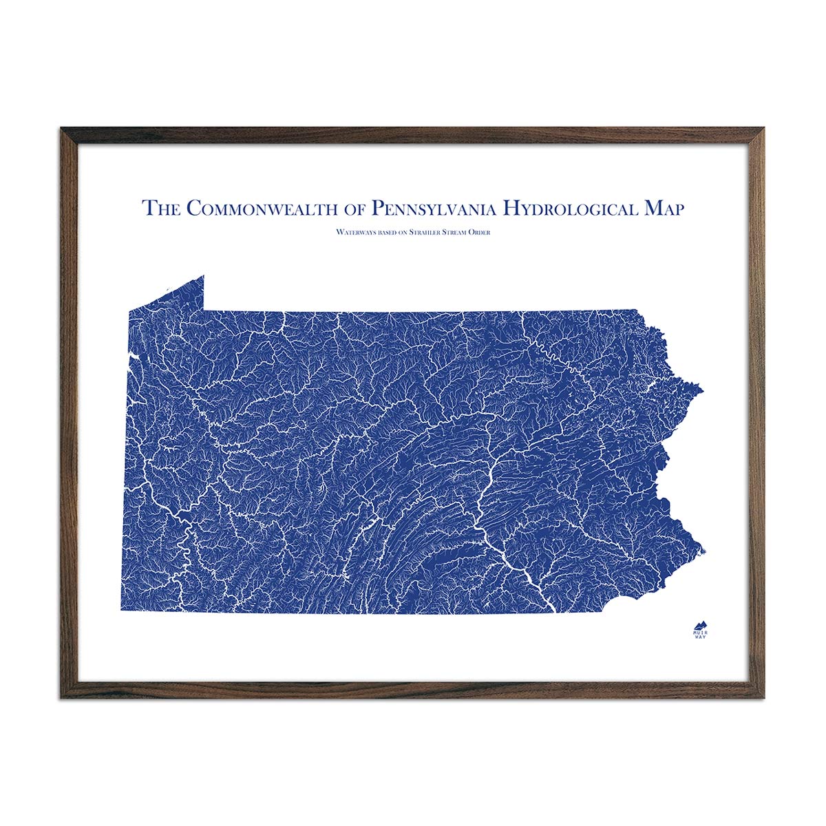 Pennsylvania Hydrology Map