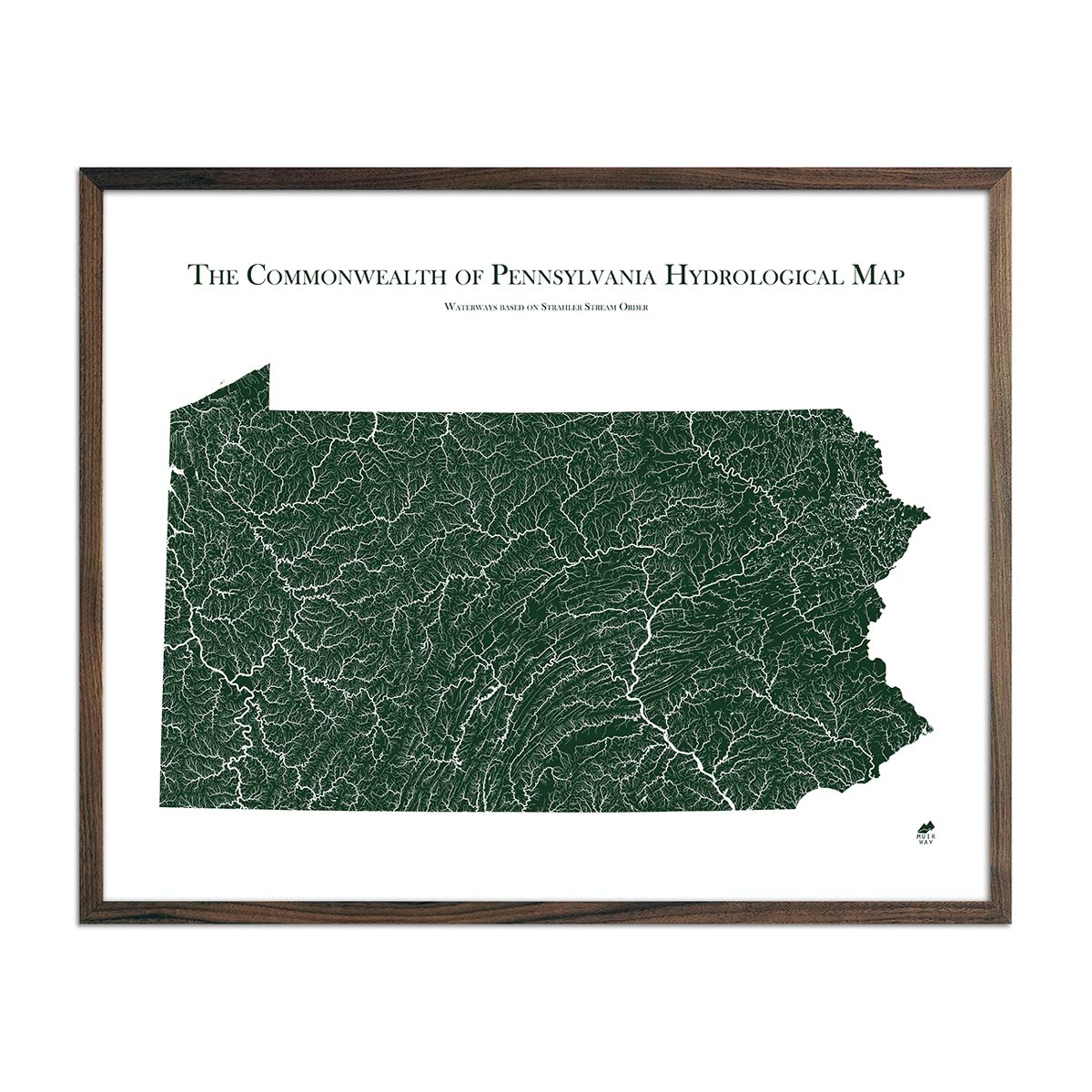 Pennsylvania Rivers Map