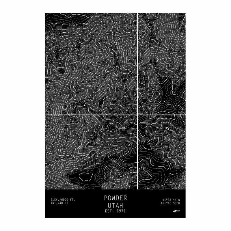 Powder, Utah - Muir Way - TOPO Series