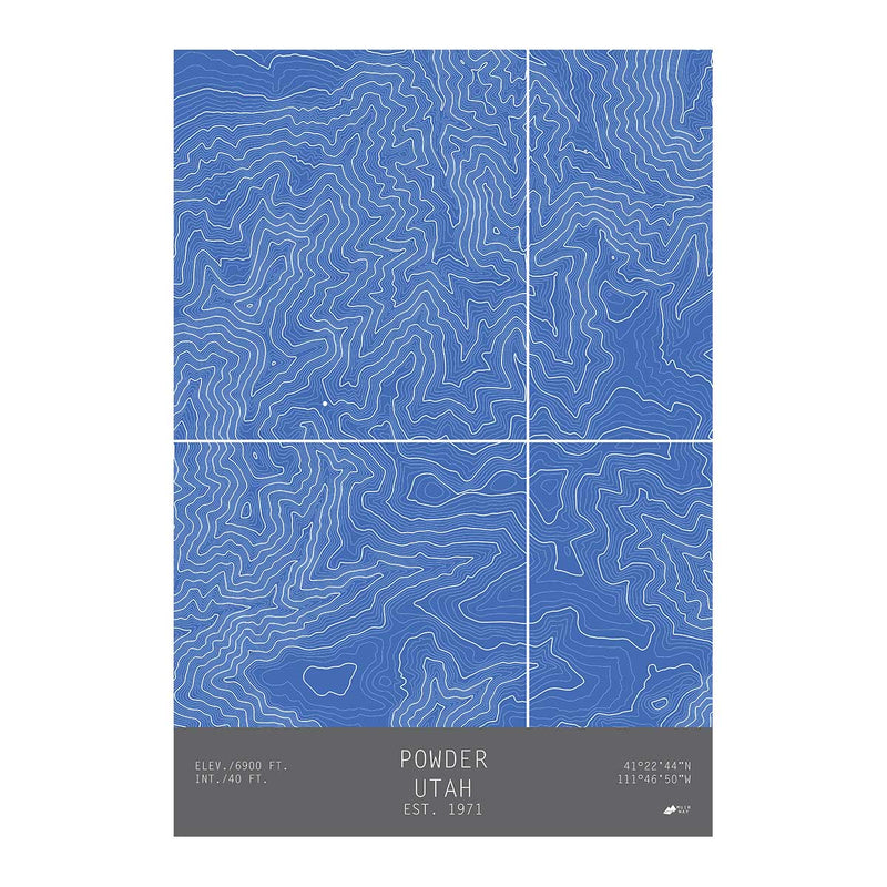 Powder, Utah - Muir Way - TOPO Series