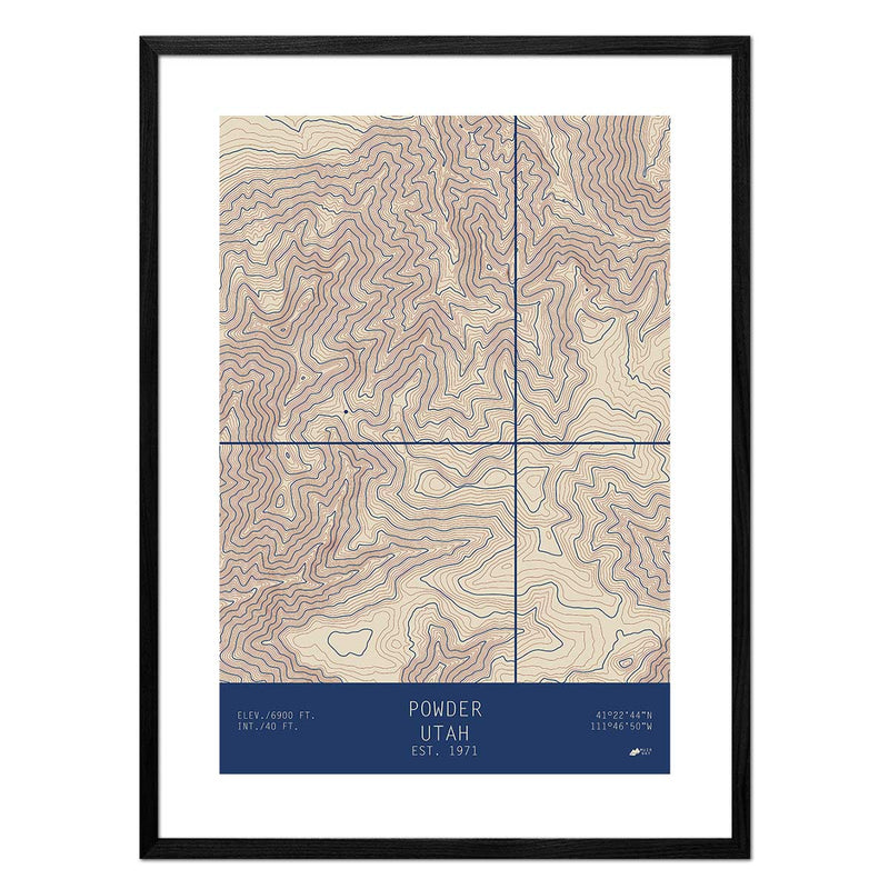 Powder, Utah - Muir Way - TOPO Series
