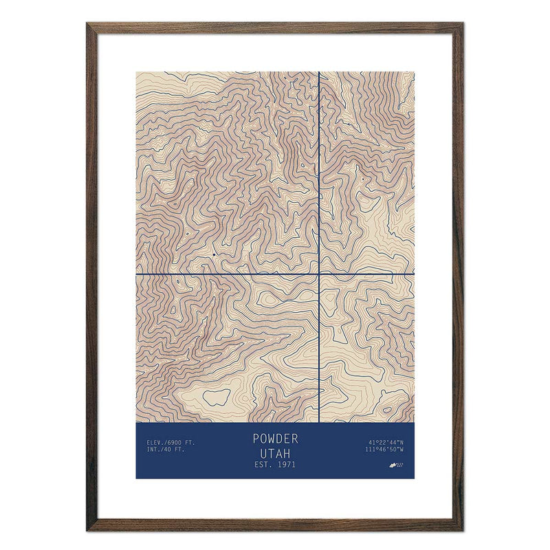 Powder, Utah - Muir Way - TOPO Series