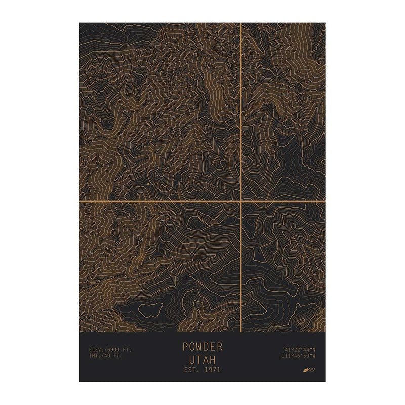Powder, Utah - Muir Way - TOPO Series