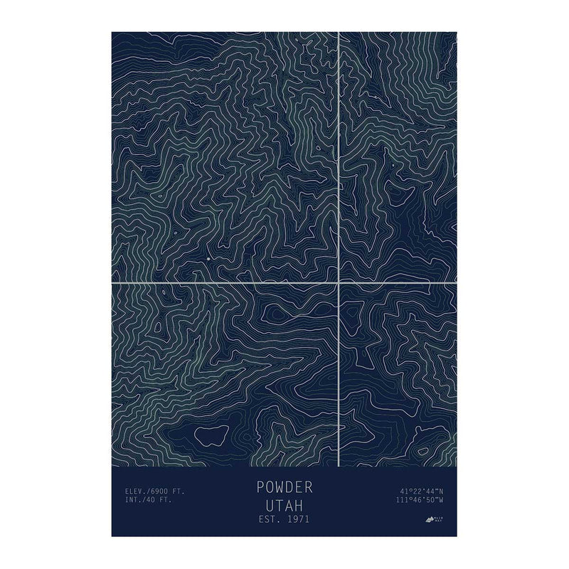 Powder, Utah - Muir Way - TOPO Series