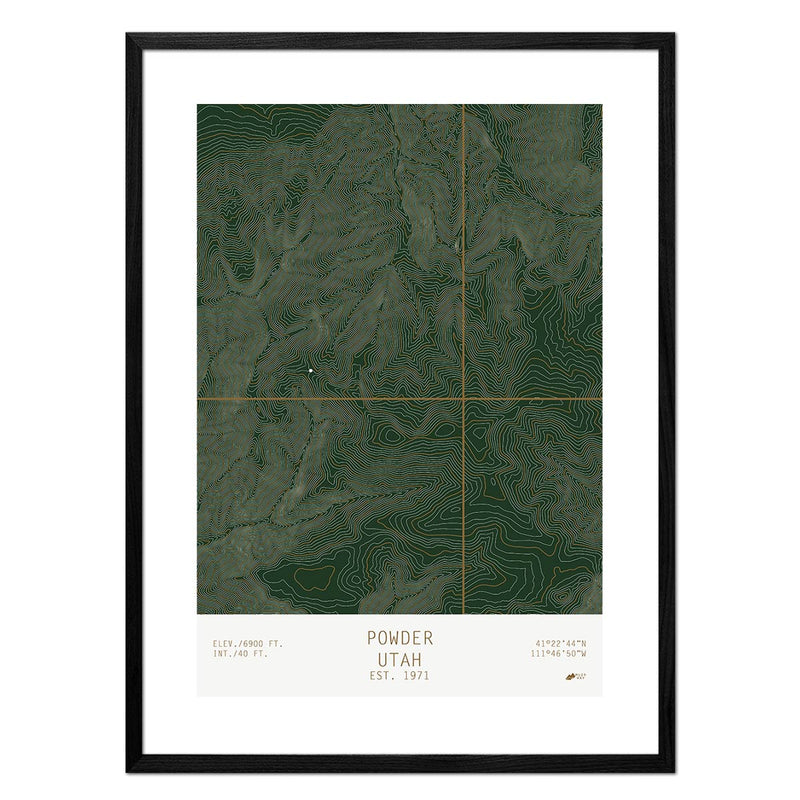 Powder, Utah - Muir Way - TOPO Series