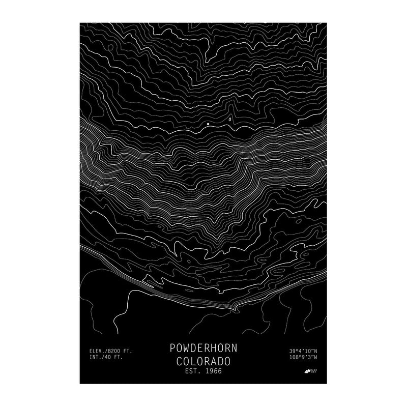 Powderhorn, Colorado - Muir Way - TOPO Series