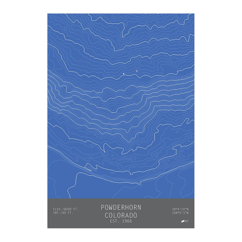 Powderhorn, Colorado - Muir Way - TOPO Series