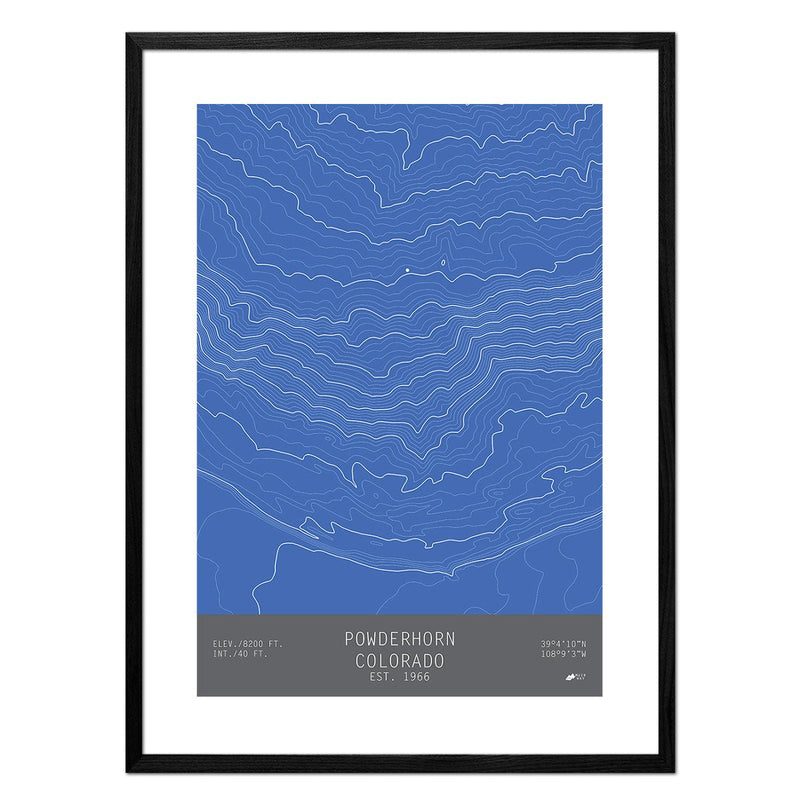 Powderhorn, Colorado - Muir Way - TOPO Series
