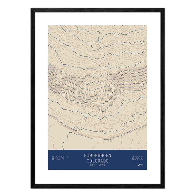 Powderhorn, Colorado - Muir Way - TOPO Series