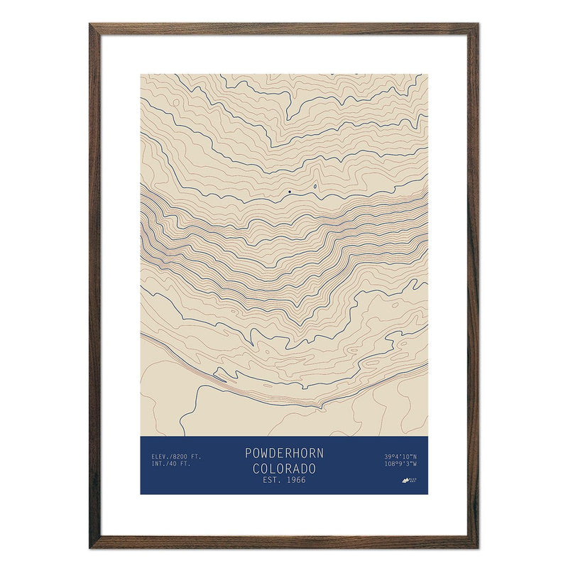 Powderhorn, Colorado - Muir Way - TOPO Series