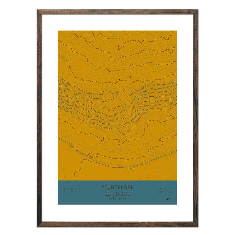 Powderhorn, Colorado - Muir Way - TOPO Series