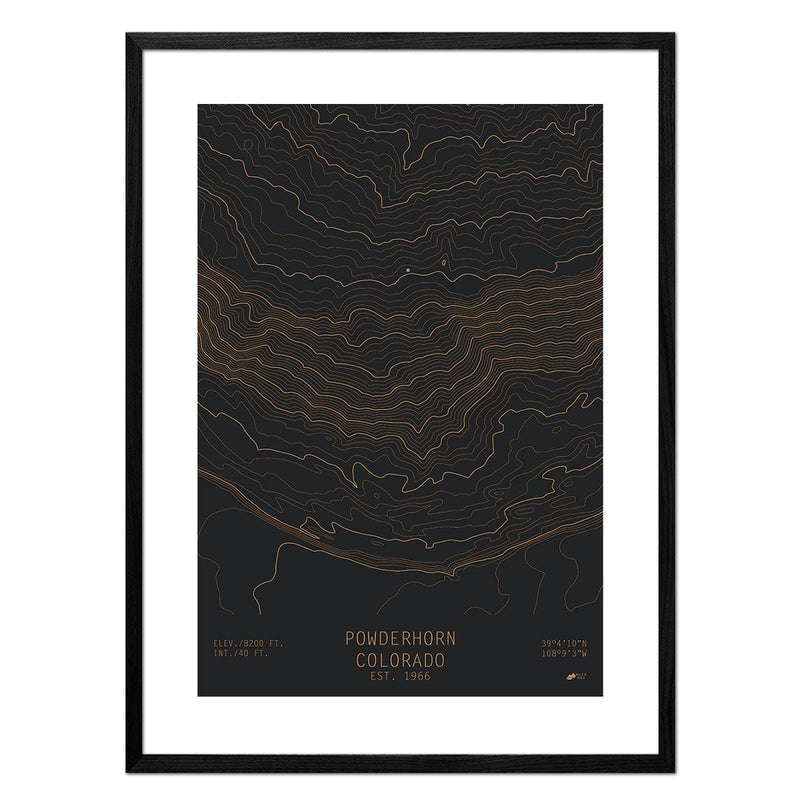 Powderhorn, Colorado - Muir Way - TOPO Series