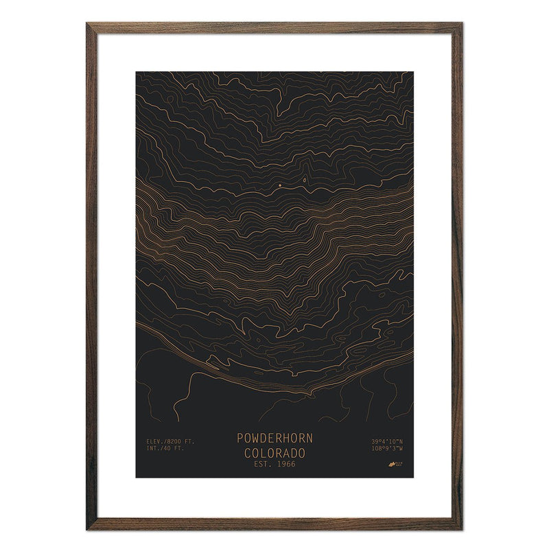Powderhorn, Colorado - Muir Way - TOPO Series