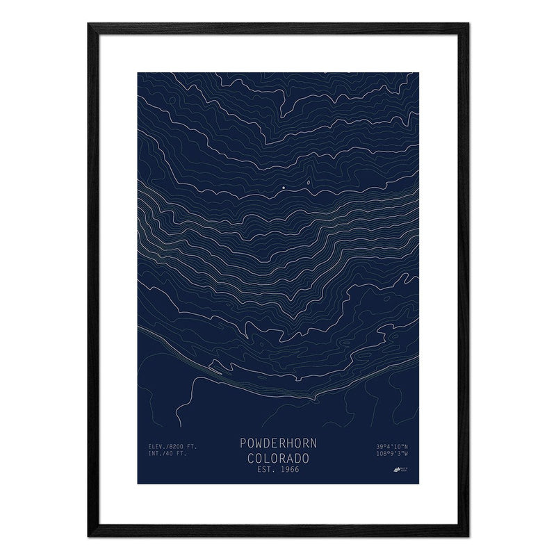 Powderhorn, Colorado - Muir Way - TOPO Series