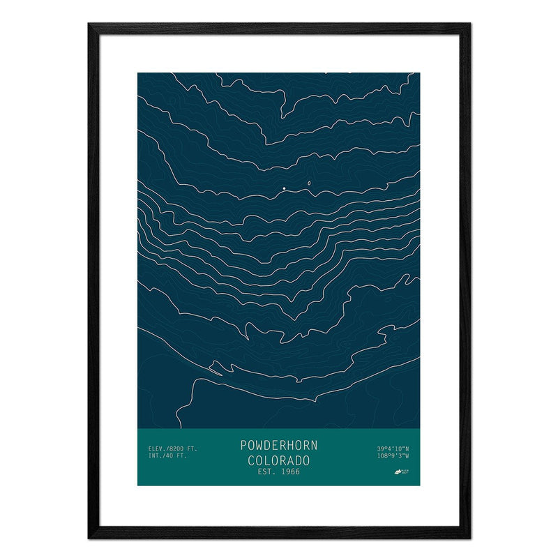 Powderhorn, Colorado - Muir Way - TOPO Series