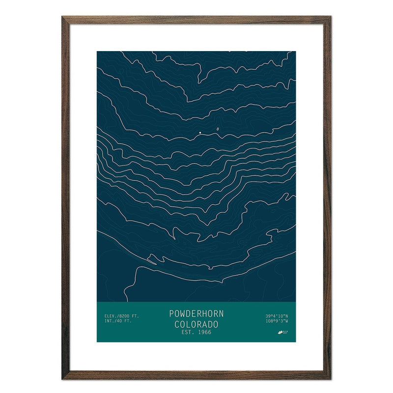 Powderhorn, Colorado - Muir Way - TOPO Series