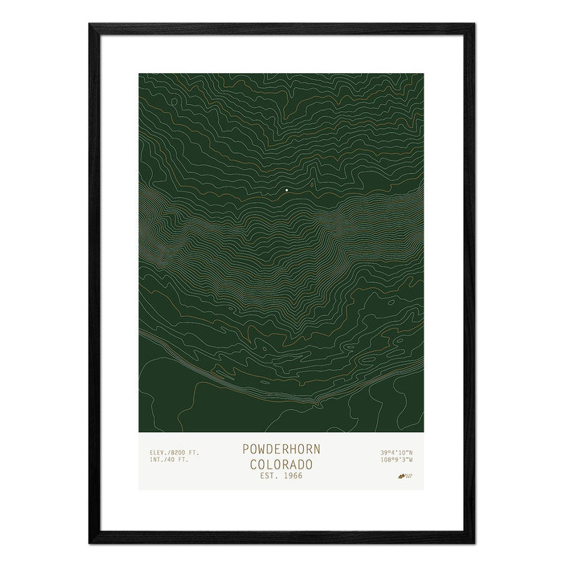 Powderhorn, Colorado - Muir Way - TOPO Series