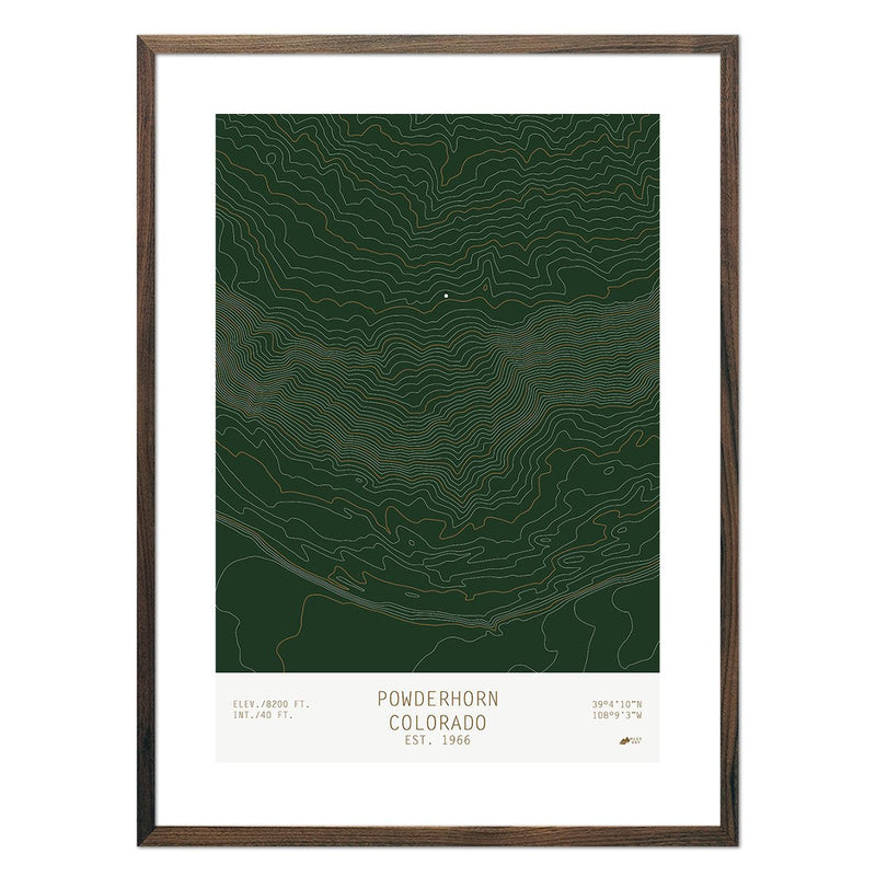 Powderhorn, Colorado - Muir Way - TOPO Series