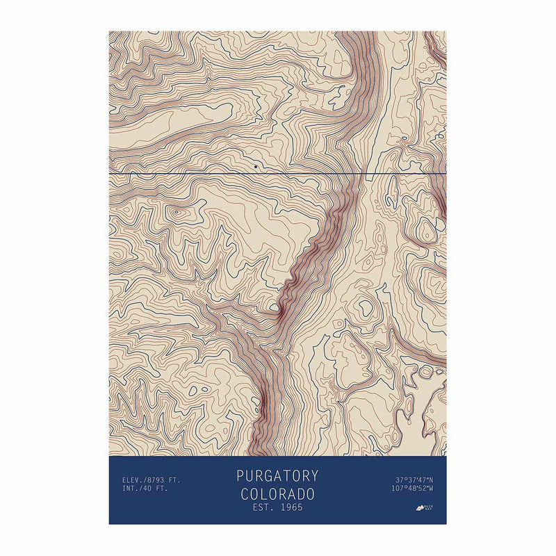Purgatory, Colorado - Muir Way - TOPO Series