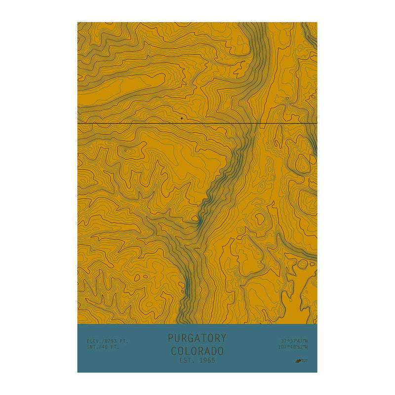 Purgatory, Colorado - Muir Way - TOPO Series