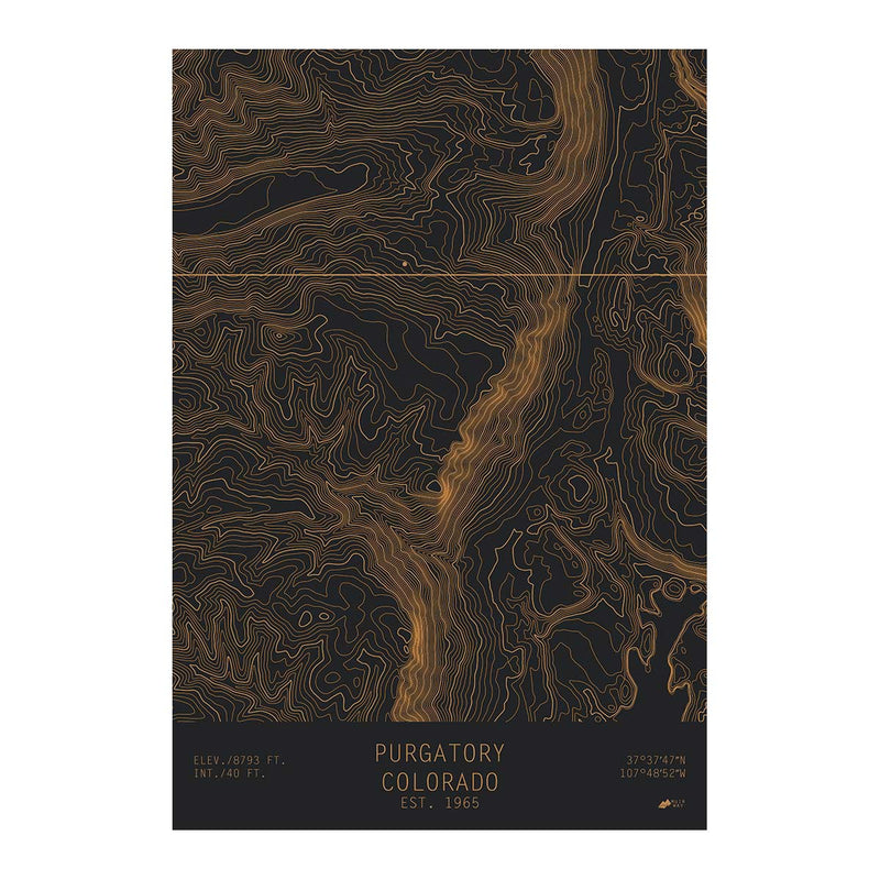 Purgatory, Colorado - Muir Way - TOPO Series