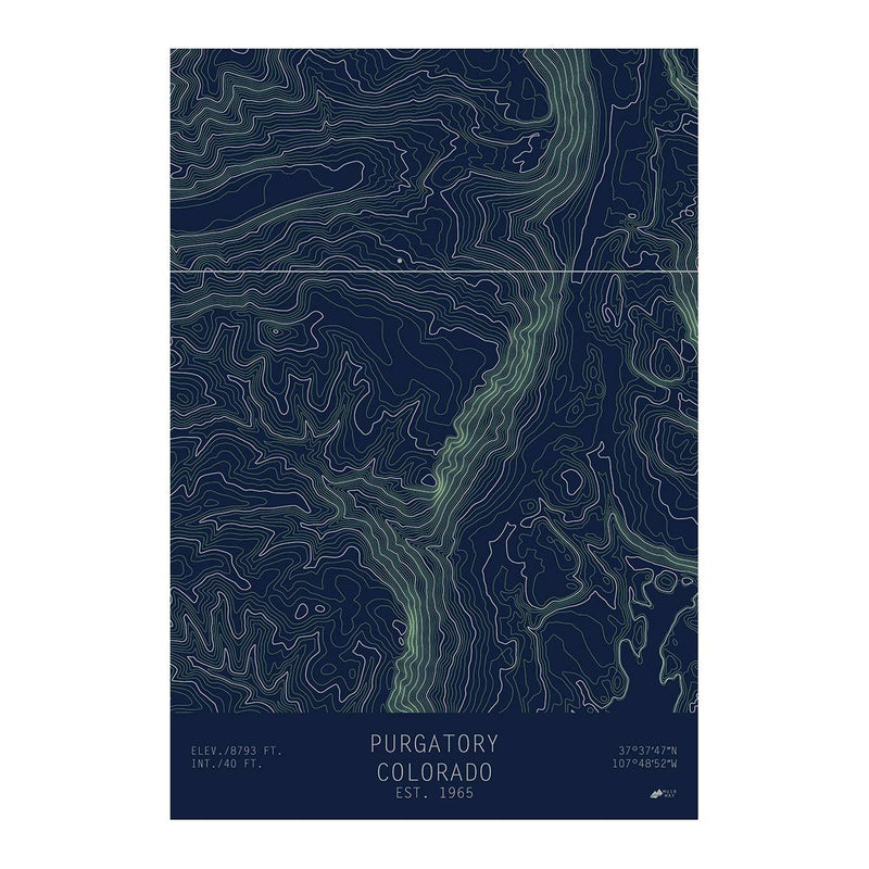 Purgatory, Colorado - Muir Way - TOPO Series
