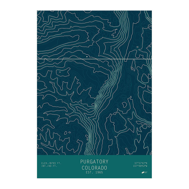Purgatory, Colorado - Muir Way - TOPO Series