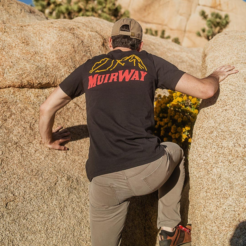 Range Tee Vintage Black - Muir Way - T-Shirt