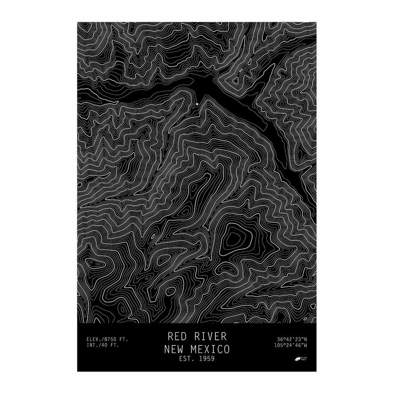 Red River, New Mexico - Muir Way - TOPO Series