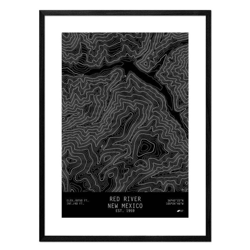 Red River, New Mexico - Muir Way - TOPO Series