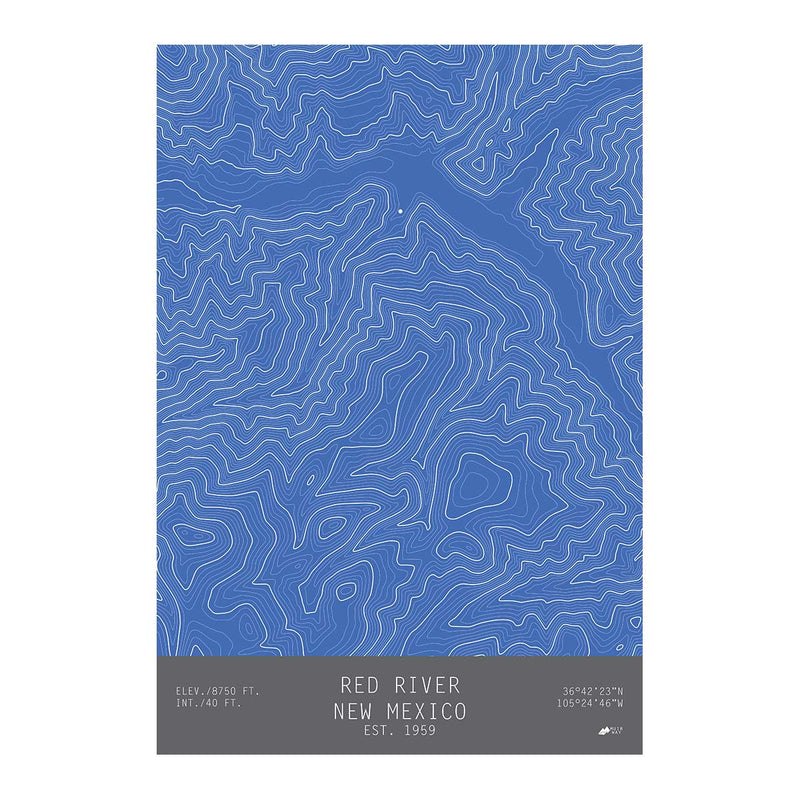 Red River, New Mexico - Muir Way - TOPO Series