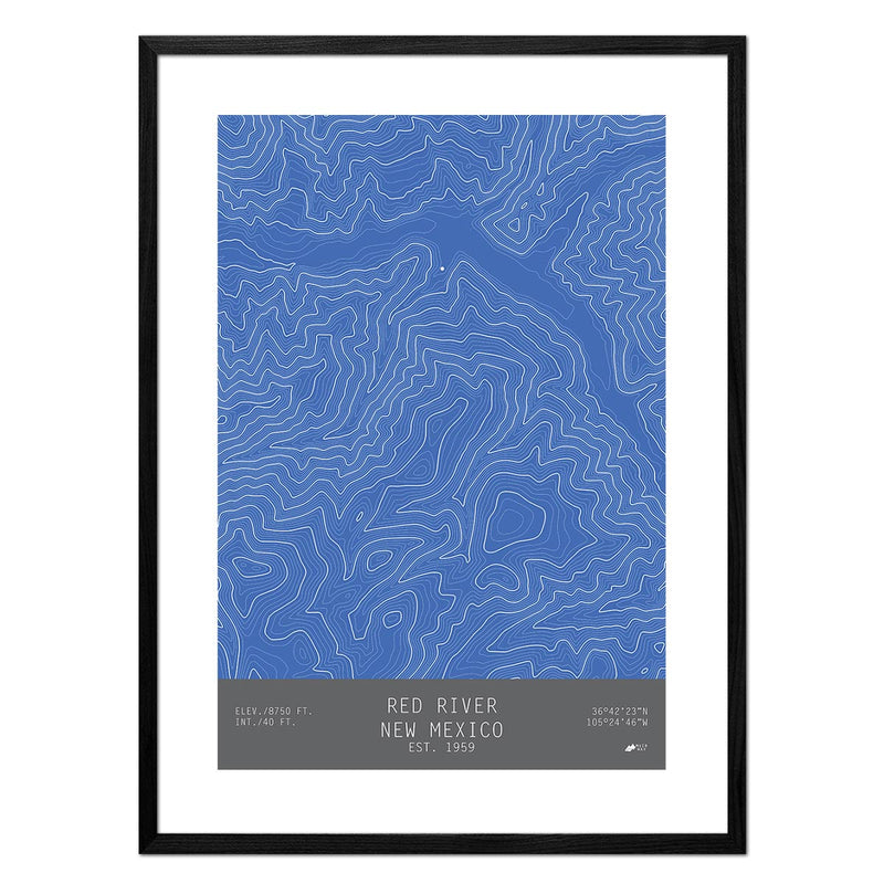 Red River, New Mexico - Muir Way - TOPO Series