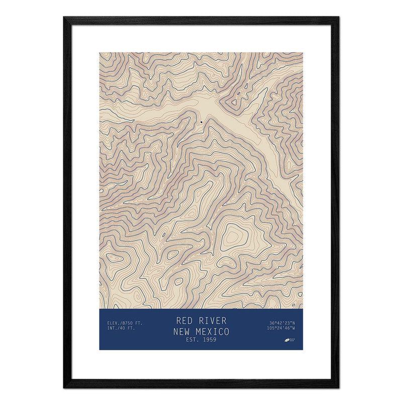 Red River, New Mexico - Muir Way - TOPO Series