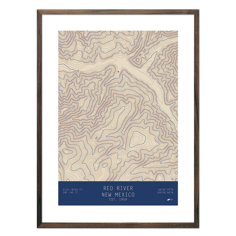 Red River, New Mexico - Muir Way - TOPO Series