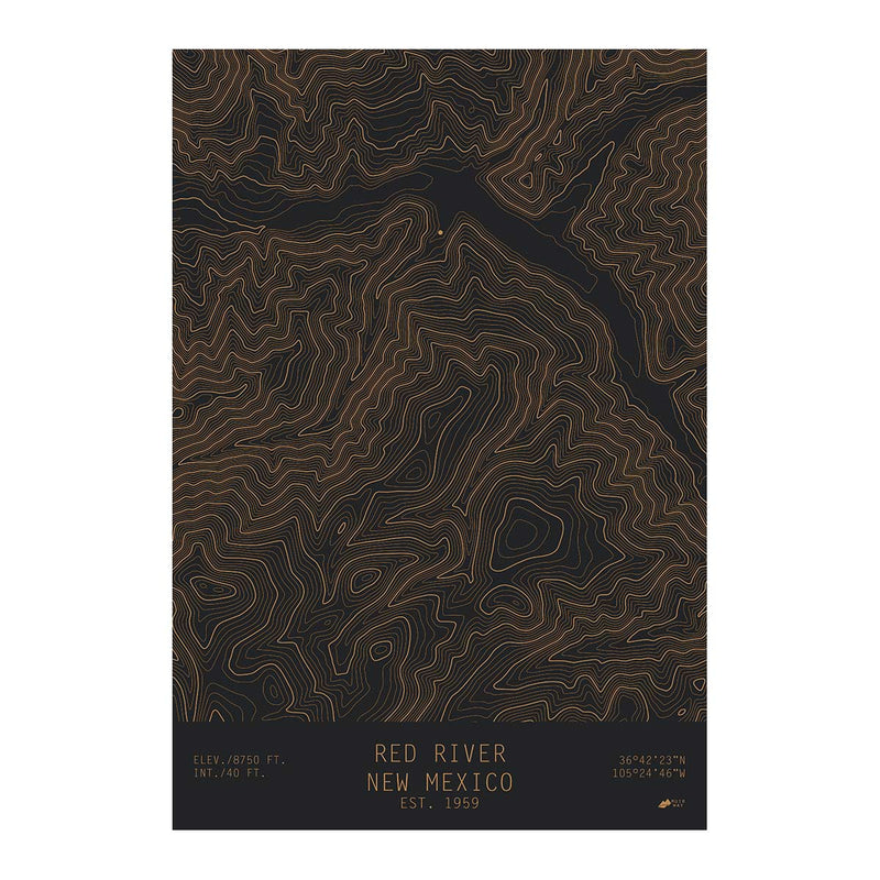 Red River, New Mexico - Muir Way - TOPO Series