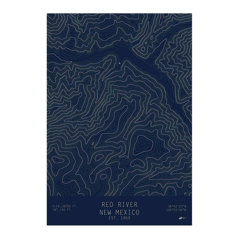 Red River, New Mexico - Muir Way - TOPO Series