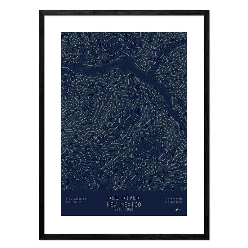 Red River, New Mexico - Muir Way - TOPO Series