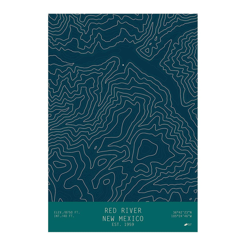 Red River, New Mexico - Muir Way - TOPO Series