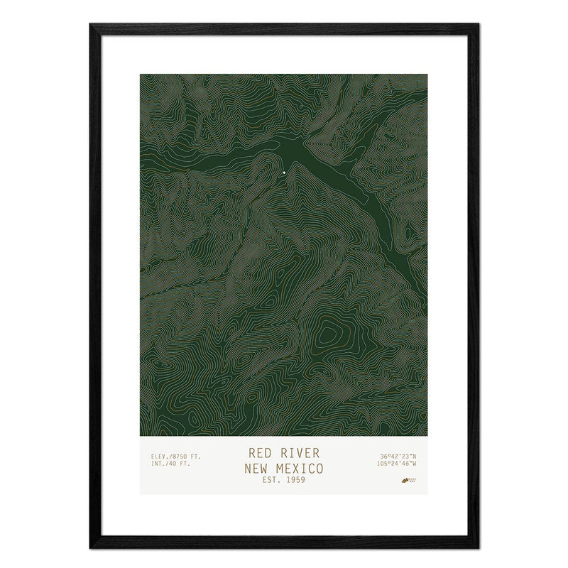 Red River, New Mexico - Muir Way - TOPO Series